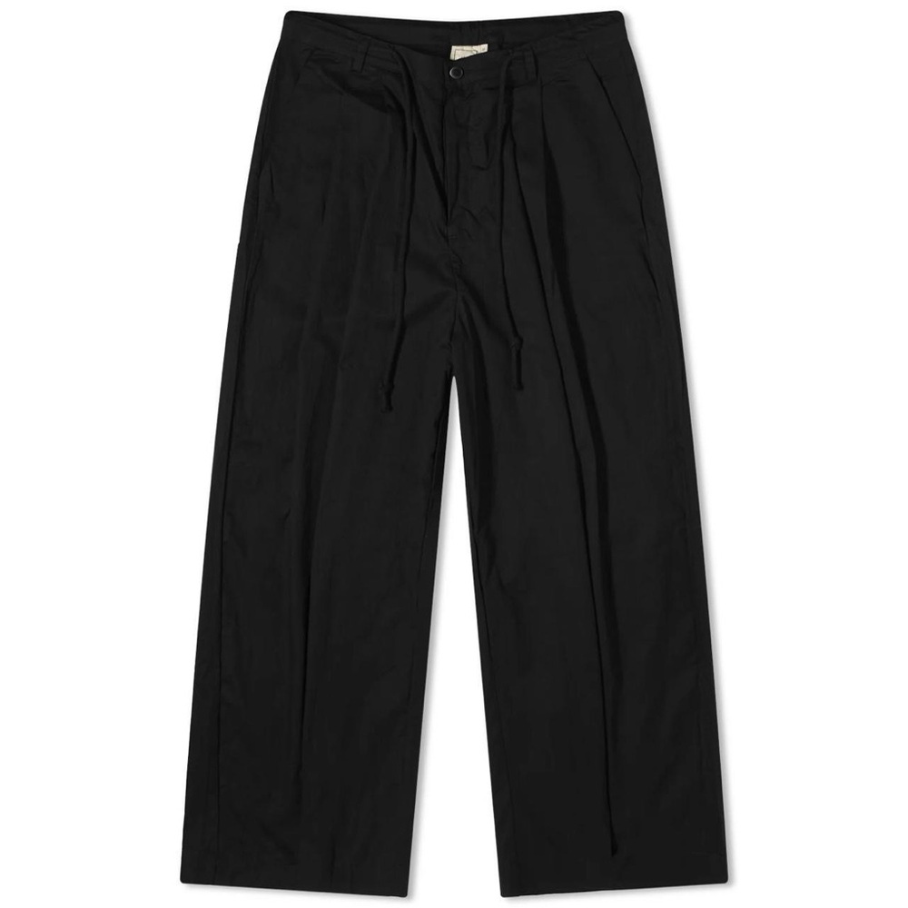 Deiji Studios Cotton Pant in Black